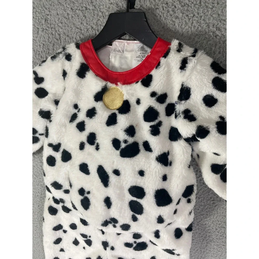 Disney Parks 101 Dalmatians Costume Toddler 18 24 Months Plush Halloween